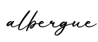 单词albergue书写