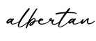 单词albertan书写