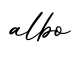 单词albo书写