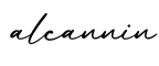 单词alcannin书写