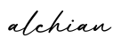 单词alchian书写