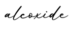 单词alcoxide书写