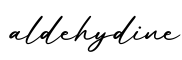 单词aldehydine书写