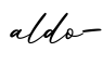 单词aldo-书写