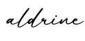 单词aldrine书写