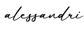 单词alessandri书写