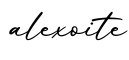单词alexoite书写