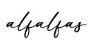 单词alfalfas书写