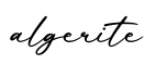单词algerite书写