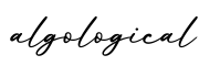 单词algological书写