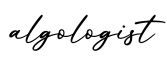 单词algologist书写