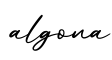 单词algona书写