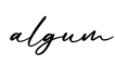 单词algum书写