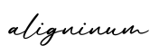 单词aligninum书写