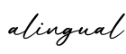 单词alingual书写