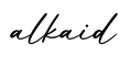 单词alkaid书写