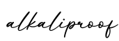 单词alkaliproof书写