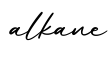 单词alkane书写
