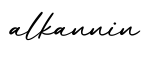 单词alkannin书写
