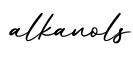 单词alkanols书写