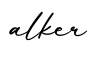 单词alker书写