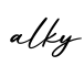 单词alky书写