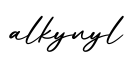 单词alkynyl书写