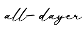 单词all-dayer书写