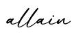 单词allain书写