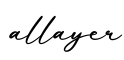 单词allayer书写