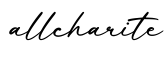 单词allcharite书写