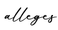 单词alleges书写