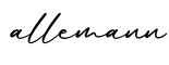 单词allemann书写