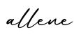 单词allene书写