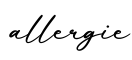 单词allergie书写