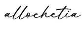 单词allochetia书写