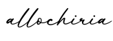 单词allochiria书写