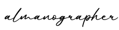 单词almanographer书写