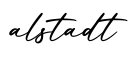 单词alstadt书写