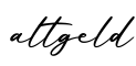单词altgeld书写