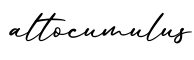 单词altocumulus书写
