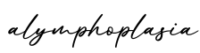 单词alymphoplasia书写