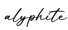 单词alyphite书写