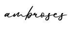 单词ambroses书写