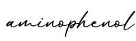单词aminophenol书写