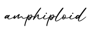 单词amphiploid书写