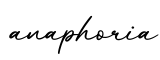 单词anaphoria书写