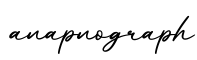 单词anapnograph书写