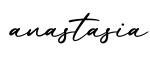 单词anastasia书写