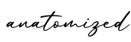 单词anatomized书写